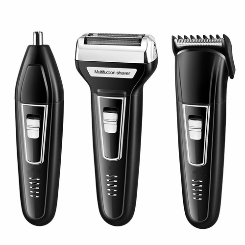 S96051c5269534d8e867ffd245ade770bG.jpg 3In1 Kit Electric Shaver Beard Trimmer Shaving Machine for Men – Bild 1