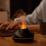 Flame Aromatherapy Humidifier Nordic Desktop Home Style Atmosphere – Bild 6