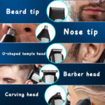 5 In 1 Rechargeable Electric Hair Clippers For Men Beard Nose Ear – Bild 6