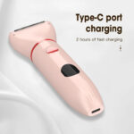 Women's Electric Digital Display Hair Shaver Temples Lip Hair Shaver – Bild 6