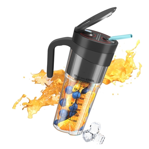 S9a67b20faf71416ab3a265df936ae339d.jpg Portable Smoothies Blender Electric Fresh Juice Blender Rechargeable – Bild 1