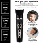 USB Hair Clipper For Men Rechargeable Electric Razor – Bild 5
