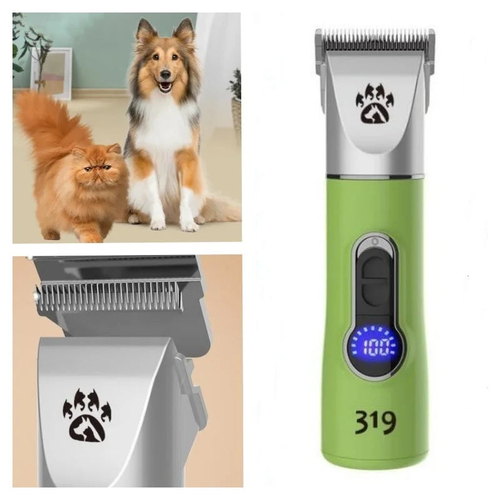 S9da84a1d64794dc9ae7c3ad4df3fb801N.jpg Professional Cordless Dog Grooming Clipper Heavy Duty Electric Pet – Bild 1
