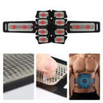 Eletric Muscle Stimulator Abdominal Massager Abs Fitness Equipment Fat – Bild 2