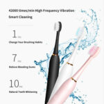 Ultrasonic Electric Toothbrush Rechargeable USB for Adults 6 Modes – Bild 3
