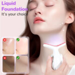 Rechargeable Face and Neck Massager with 7 Colours LED and Heat Mode, – Bild 5