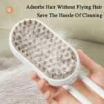 Steamy Cat Brush 3 in 1 Electric Anti-splashing Cat Brush with Steam – Bild 6