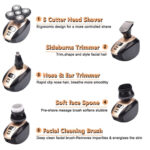 5 in 1 Rechargeable Electric Shaver Five Floating Heads Razors Hair – Bild 3