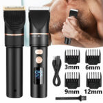 Electric Titanium Ceramic Blade Salon Hair Trimmer Titanium Ceramic – Bild 2