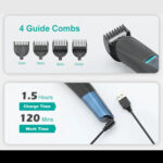 All In 1 Beard Hair Trimmer For Men Grooming Kit Electric Shaver Body – Bild 2