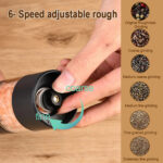 Electric Automatic Salt and Pepper Grinder USB Rechargeable Adjustable – Bild 2