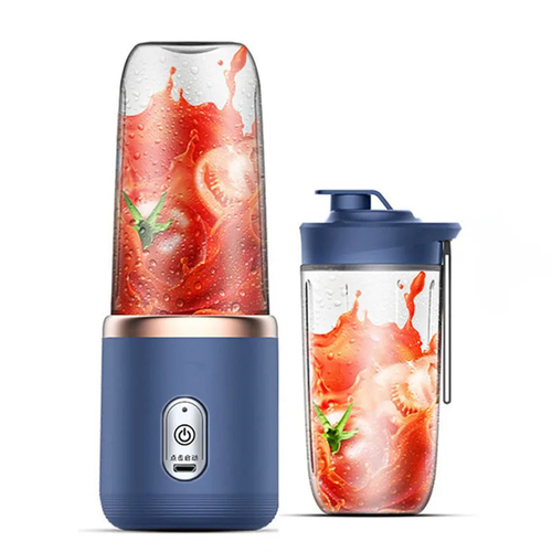 Sad9a9ee1663d44068fd39ea9951c69563.jpg Portable Juicer Blender 300ml Electric Fruit Juicer USB Charging Lemon – Bild 1