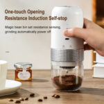 Electric Coffee Grinder USB Wireless Professional Ceramic Grinding – Bild 3