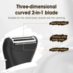 Women's Electric Digital Display Hair Shaver Temples Lip Hair Shaver – Bild 5