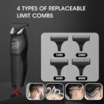 Professional Hair Clipper Wireless Hair Trimmer Hair Cutting Machine – Bild 6