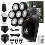 New Shaver For Men 7D Independently 7 Cutter Floating Head