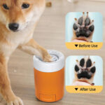 Portable Pet Paw Cleaning Cup Semi-Automatic Cleaning And Grooming Dog – Bild 3