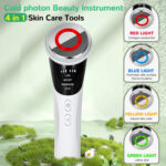 3 Model Face and Neck Massage and Face Beauty Device LED Warm Skin – Bild 4