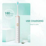 Sonic Electric Toothbrush Travel for Adults Children Denta Whitening – Bild 6