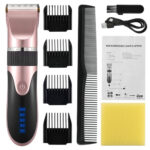 Professional Hair Trimmer Digital USB Rechargeable Hair Clipper for