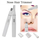 2-in-1 Facial Hair Trimmer Nose Ear Hair Shaver Trimmer Eyebrow