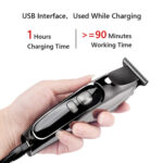 Professional Hair Clipper Men's Barber Beard Trimmer Rechargeable Hair – Bild 6