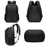 Business Style Men's Backpack For 15.6 Inches Laptop Portable Backpack – Bild 6