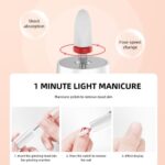 15000RPM Electric Nail Drill Mill For Manicure With 4 Kinds Of Speed – Bild 2
