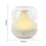 Humidifiers Diffusers Essential Oils Air Humidifier With LED Night – Bild 5