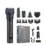 Men's 5-in-1 Multifunctional Grooming Set IPX6 Waterproof Hair Clipper