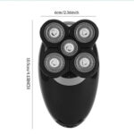USB Men's Shaver 5 blade Floating Shaving Bald trimmer 4 in 1 – Bild 4