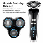 New Electric Shaver For Men 4D Electric Beard Trimmer USB – Bild 5