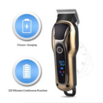Electric Hair Clipper USB Rechargeable Professional Hair Barber for – Bild 3