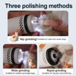 Dog Nail Cutter Upgraded Professional Electric Rechargeable Pet Nail – Bild 3