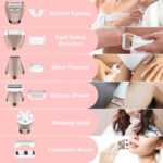 6in1 Set Electric Epilator Women Female Shaver Leg Body Hair Removal – Bild 5