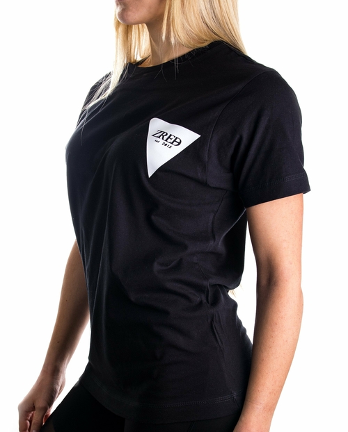 SchWei_seite.jpg Back to classic Shirt - black/white - Damen – Bild 1