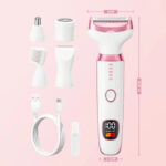 Electric Razor for Women 5 in 1 Rechargeable Painless Body Razors and – Bild 6
