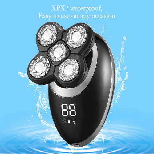 Sd56310befc0e44849d2b0482af63b0c6g_23de6fcd-d118-4480-ac17-613b4c842b25.jpg IPX7 Waterproof Electric Shaver Razor for Men Grooming Kit – Bild 1