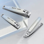5pcs/pack Nail Clipper Kit Stainless Steel Nail Nippers Earpick Ear – Bild 3