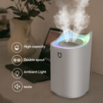 Humidifier Home 3L Air Ultrasonic Essential Oil Aroma Diffuser Double – Bild 4