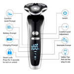 New Electric Shaver For Men 4D Electric Beard Trimmer USB Rechargeable – Bild 2
