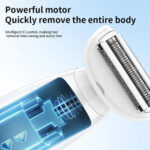 5 in1 Lady Shaver Electric Razor for Women Cordless Electric Face – Bild 5