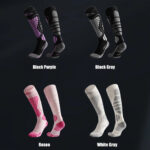 Wool Ski Sock for Men and Women Breathable Sports Socks Long Tube Snow – Bild 3