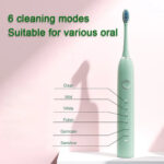 Smart Sonic Electric Toothbrush Teeth Whitening Ultrasonic Vibration – Bild 4