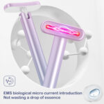 4 in 1 Facial Skincare Tool Red Light For Face Neck EMS Microcurrent – Bild 4