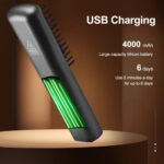 Heating Straightening Comb Hair Straightener Brush Men Quick Beard – Bild 3