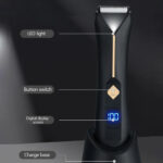 Men's Electric Groin Hair Trimmer Pubic Hair Trimmer Body Grooming – Bild 2