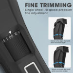 Men's Electric Groin Hair Trimmer Pubic Hair Trimmer Body Grooming – Bild 4