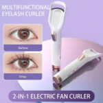 Pain-free Eyelash Curler Portable Electric Heated Eyelash Curler with – Bild 3