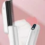 Negative Ion Hair Straightener Styling Comb Electric Hair Brush With – Bild 4